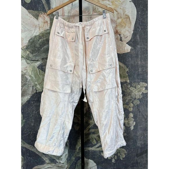 Free People Skip A Beat Utility Pants Size M - Picture 7 of 9